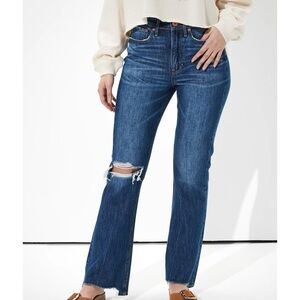 American Eagle 90’s Flare Distressed Jeans